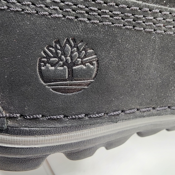 Timberland Black Boots Sz 9 - Picture 5 of 6